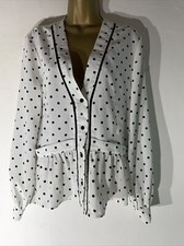 womens Topshop Uk 12 White