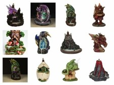 back flow incense cone burner various including Cauldron Dragon 2 Free Cones