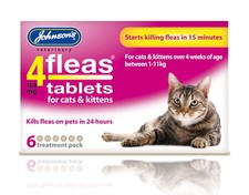 JOHNSONS 4FLEAS CATS & KITTENS