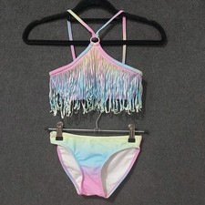 2 Pairs Girls Size 8 Bikini Bathers Mango Surf & Milkshake Multicoloured