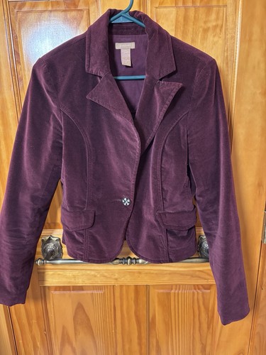 Gadzooks purple blazer - purple,