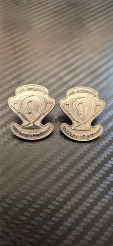 Stoke city enamel - x2,
