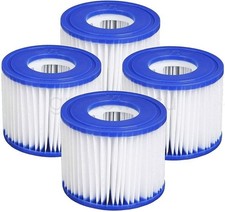 4pcs For Bestway Lazy Lay-Z-Spa Filters VI Cartridge Hot Tub Spa Swimming pool