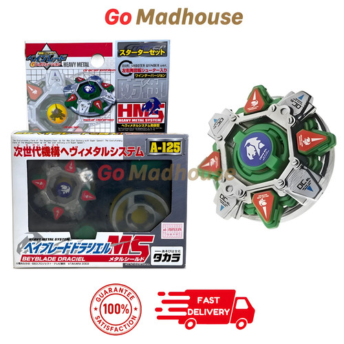 Hms beyblade draciel - beyblade, takara