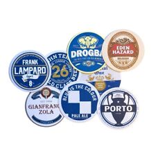 Chelsea 1st Edition Football Beer Mat Coasters - The Perfect Gift (8-pack)