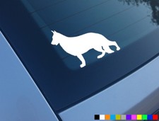 GERMAN SHEPHERD CAR STICKERS