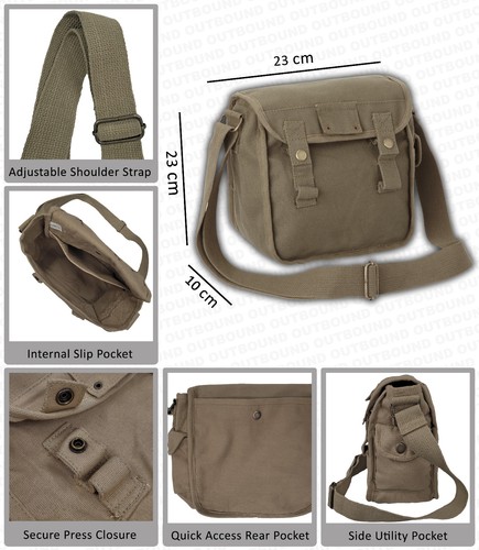 Cross body canvas - canvas, bag