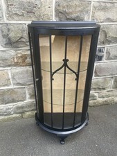 Vintage Ebonised China Display