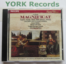 J S BACH - Magnificat / Jauchzet Gott in Allen Landen GARDINER - Ex CD Philips