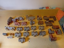 Large job lot of Metcalfe Ng card kit made buildings