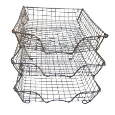 Vintage Metal Wire 3 Tier