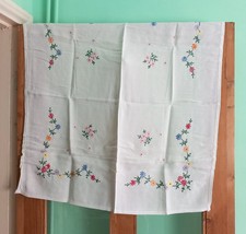 Vintage Cotton tablecloth With