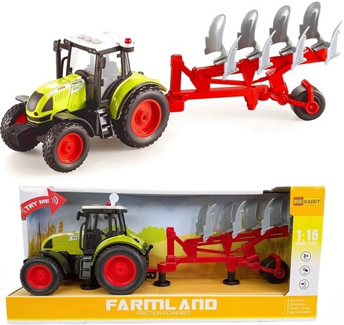 Farm tractor truck - tractor, toy