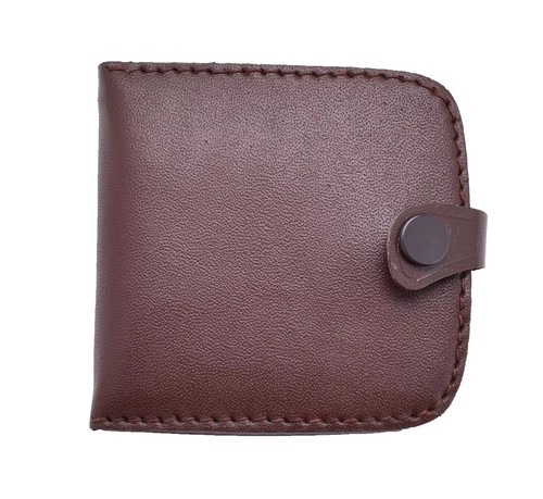 Leather tray purse wallet - wallet, coin
