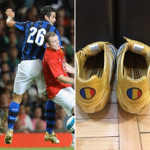 Cristian chivu match - match, worn