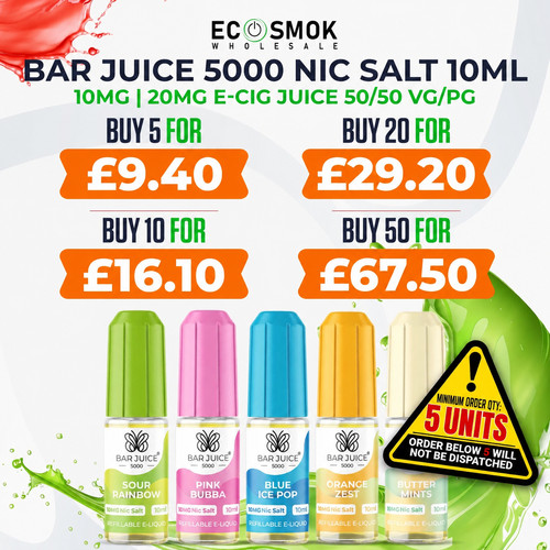 Bar juice 5000 nic salt - 5000,