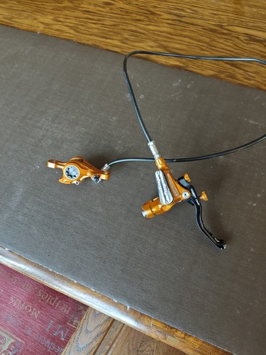 Hope front brake set - hope, orange