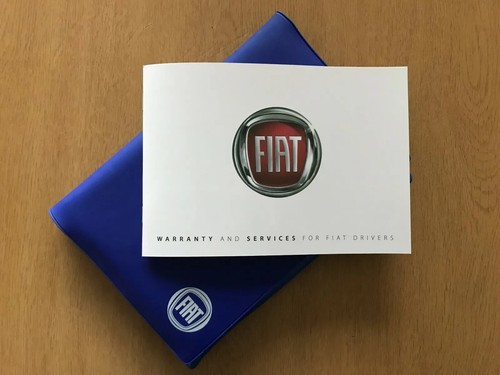 Original new fiat service book - service,