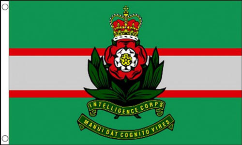 Intelligence corps flag x - 5',
