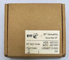 BT VERSATILITY VOICE MAIL 2P LR5807.31000 MODULE IMMACULATE BOXED