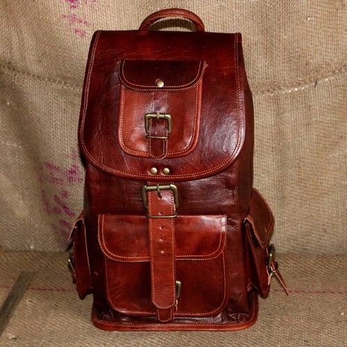 Leather backpack bag men - bag,