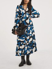 JD Williams Blue Graphic Print