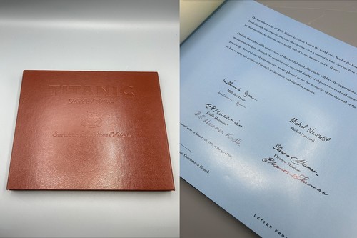 Titanic the exhibition book - the,