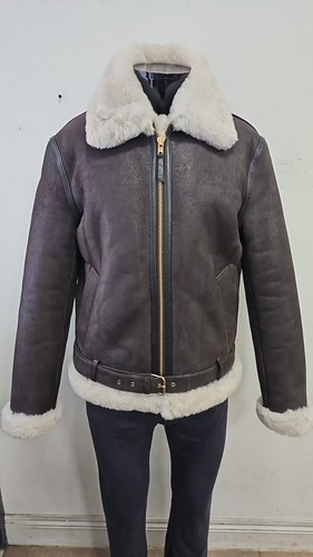 Mens 100 real sheepskin - real,