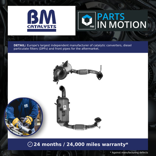 Catalytic converter with dpf - converter,