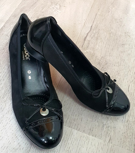Gabor comfort leather black - comfort,