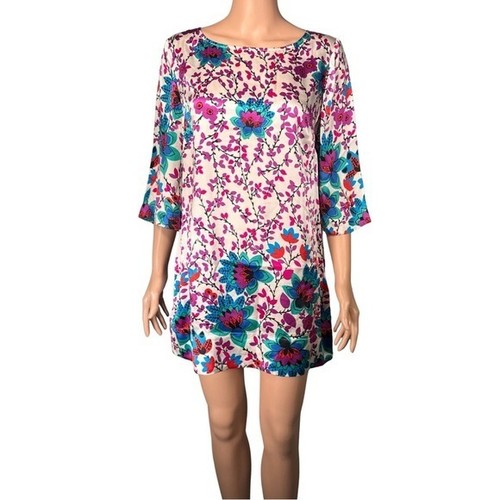 Monsoon 100 silk floral print - 100%,