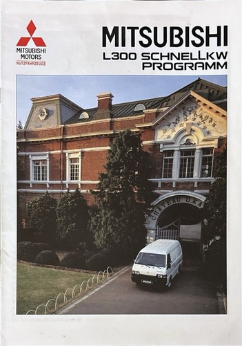 Mitsubishi l300 truck brochure - l300,
