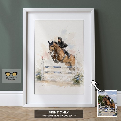 Personalised horse rider - horse, &