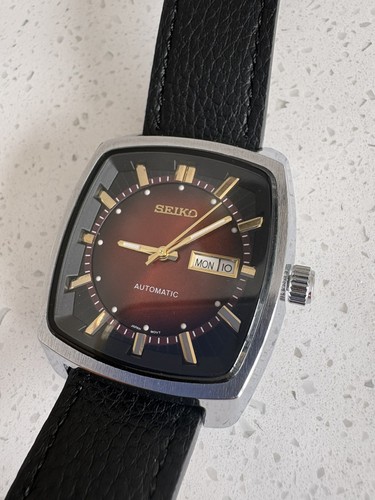 Seiko recraft snkp27 brown - seiko,