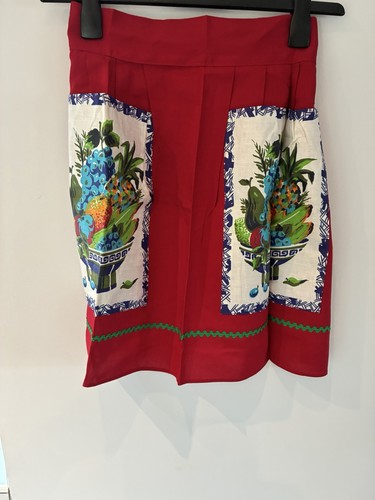 Vintage 1960s red half waist - vintage,