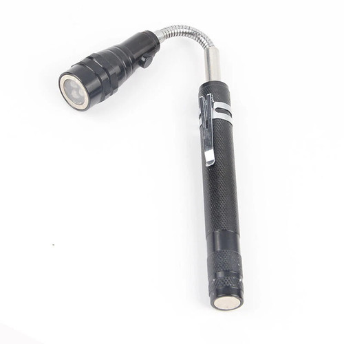 Extendable aluminium torch - aluminium,