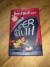 SUPER SLEUTH BY DAVID WALLIAMS  HARDBACK BOOK BRAND NEW 