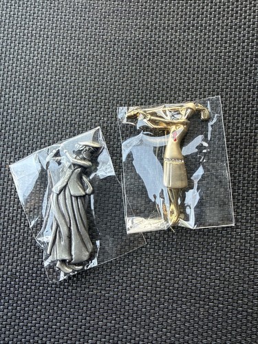 Ladies golf brooches - ladies,