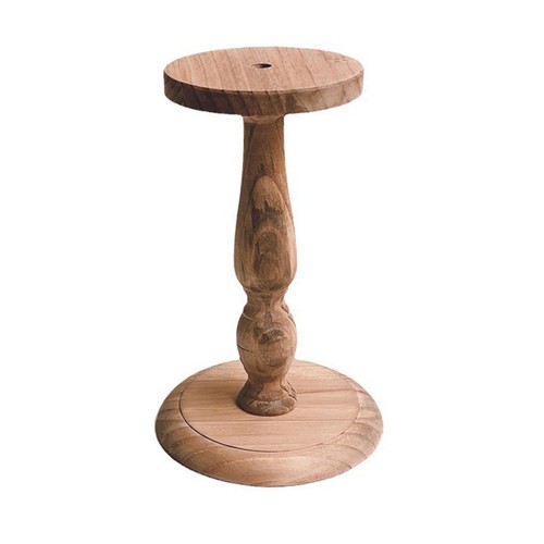 Hat stand wooden display - hat,