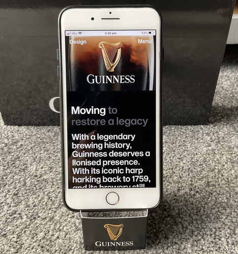 250 guinness card phone - guinness,