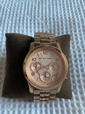Michael Kors Ladies Runway Watch MK5128 - in rose gold - in great condition