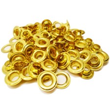 Solid Brass Eyelets & Washers