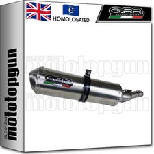 GPR EXHAUST HOMOLOGATED + LINK PIPE SATINOX SUZUKI DRZ 400-E 2000 00 2001 01