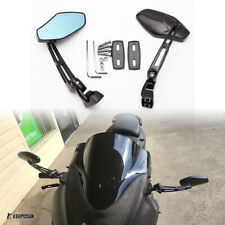 2x For Suzuki GSXR 600 750 1000 GSX1300R Motorcycle Side Mirrors Racing Rearview