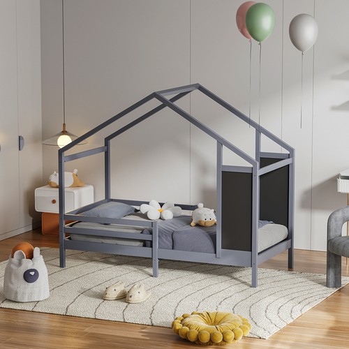 3ft single kids house - single, bed