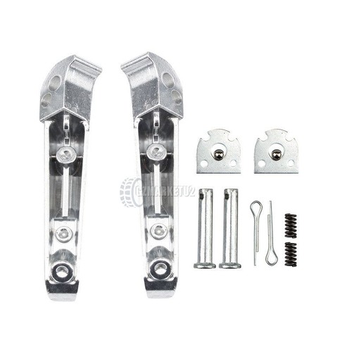 Rear footrest foot - footrest, pegs