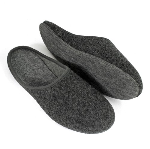 Men women felt slippers - women's,