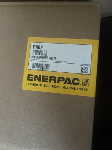 Enerpac p802 hydraulic hand - enerpac,