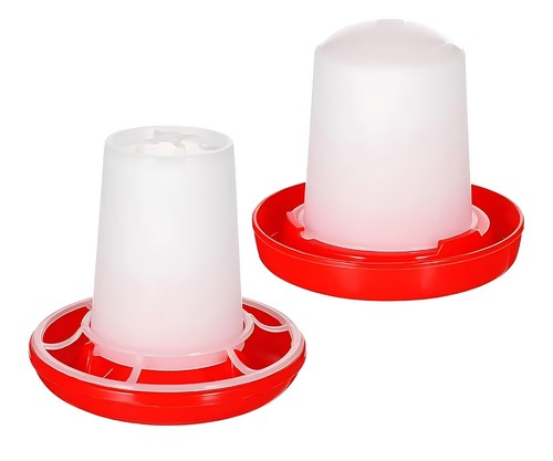Chicken feeder and drinker set - feeder,