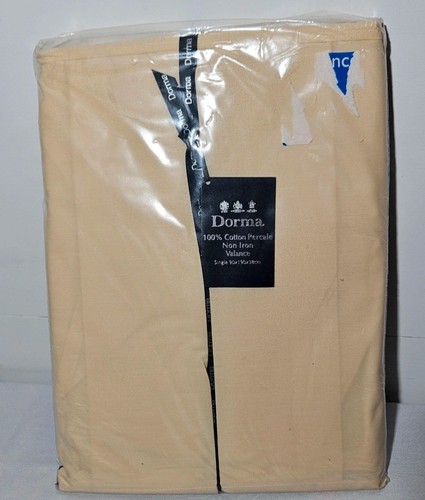 Dorma single bed - valance, cream